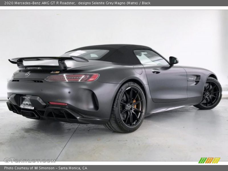 designo Selenite Grey Magno (Matte) / Black 2020 Mercedes-Benz AMG GT R Roadster