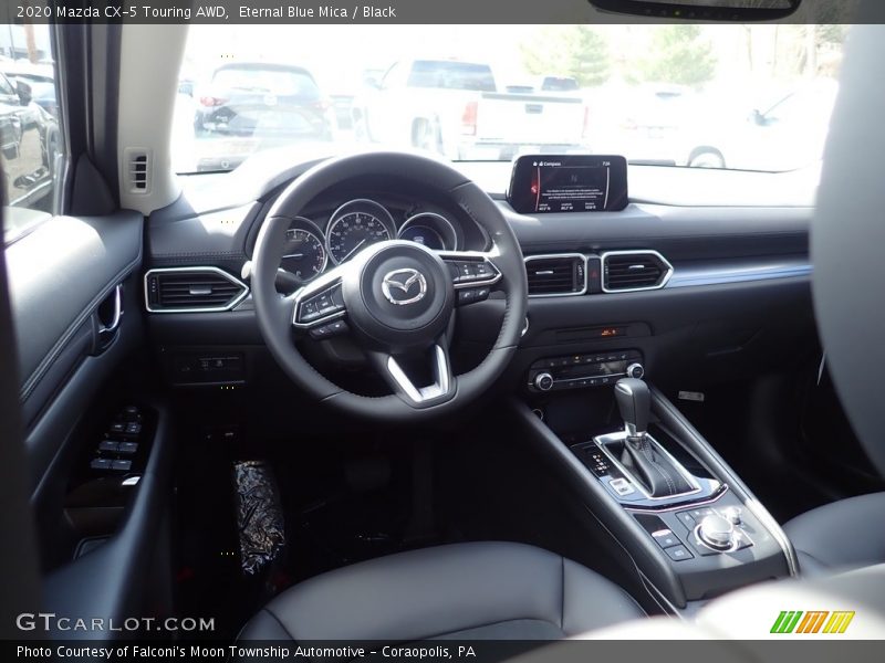 Eternal Blue Mica / Black 2020 Mazda CX-5 Touring AWD