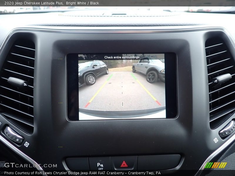 Bright White / Black 2020 Jeep Cherokee Latitude Plus