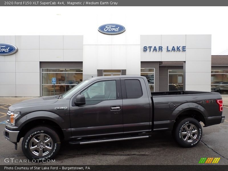 Magnetic / Medium Earth Gray 2020 Ford F150 XLT SuperCab 4x4
