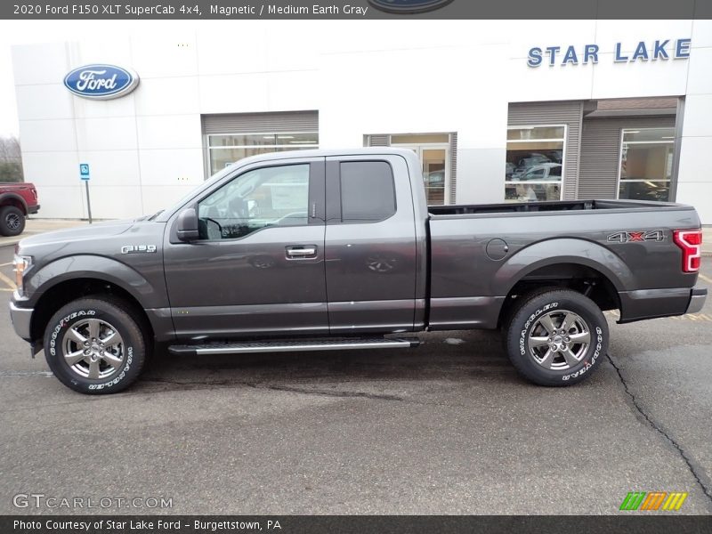 Magnetic / Medium Earth Gray 2020 Ford F150 XLT SuperCab 4x4