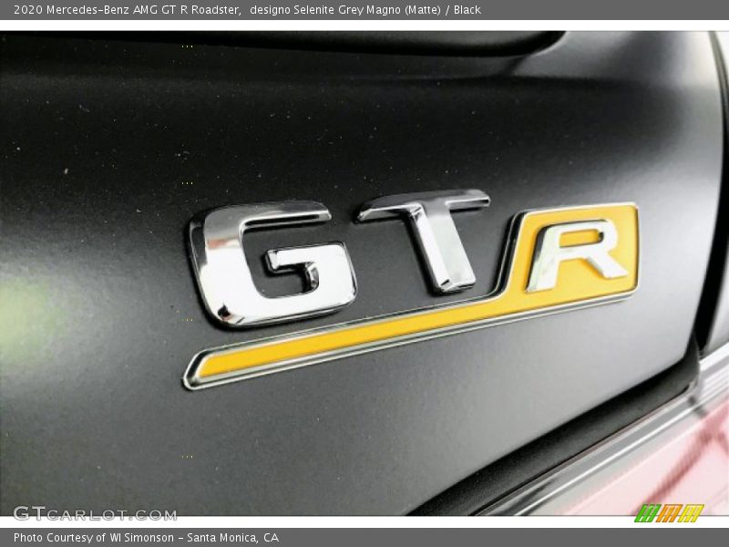 designo Selenite Grey Magno (Matte) / Black 2020 Mercedes-Benz AMG GT R Roadster