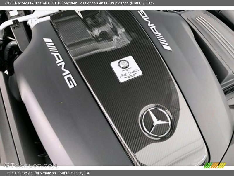 designo Selenite Grey Magno (Matte) / Black 2020 Mercedes-Benz AMG GT R Roadster