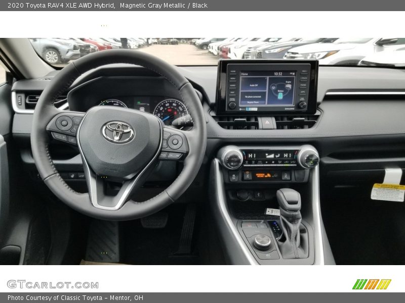 Magnetic Gray Metallic / Black 2020 Toyota RAV4 XLE AWD Hybrid