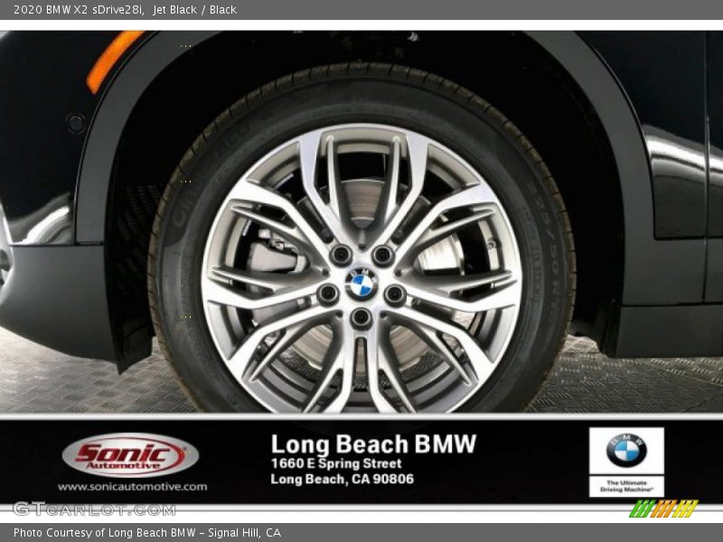 Jet Black / Black 2020 BMW X2 sDrive28i