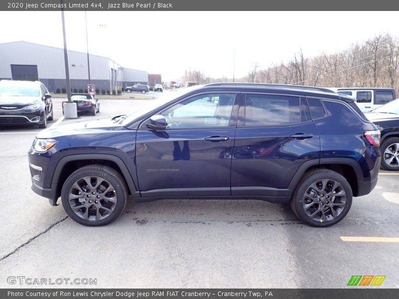 Jazz Blue Pearl / Black 2020 Jeep Compass Limted 4x4