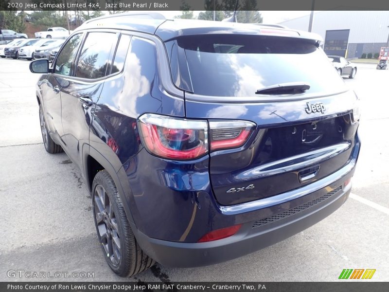 Jazz Blue Pearl / Black 2020 Jeep Compass Limted 4x4