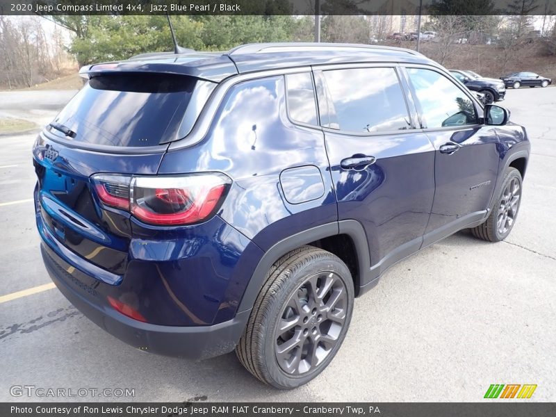 Jazz Blue Pearl / Black 2020 Jeep Compass Limted 4x4
