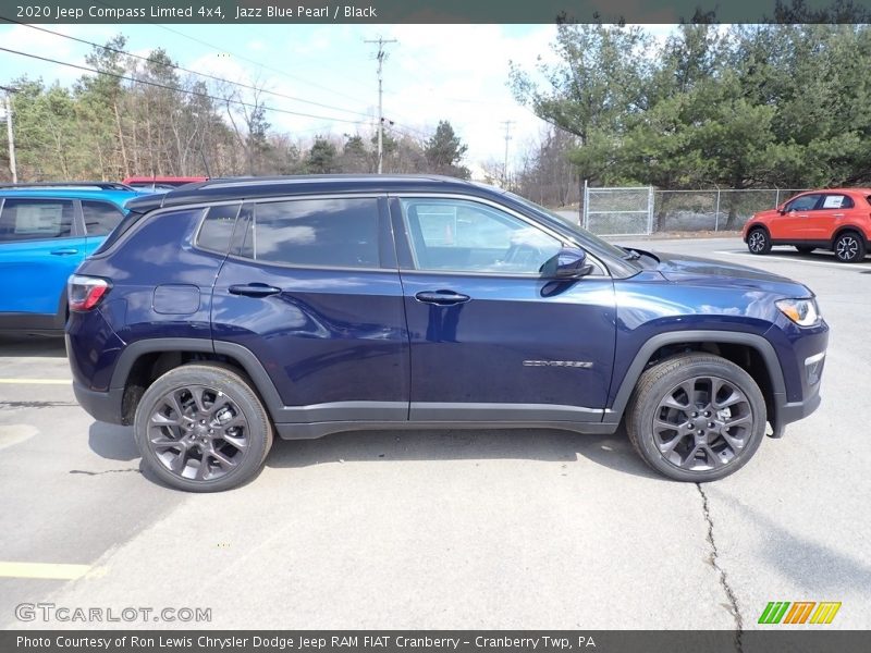 Jazz Blue Pearl / Black 2020 Jeep Compass Limted 4x4