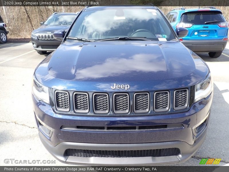 Jazz Blue Pearl / Black 2020 Jeep Compass Limted 4x4