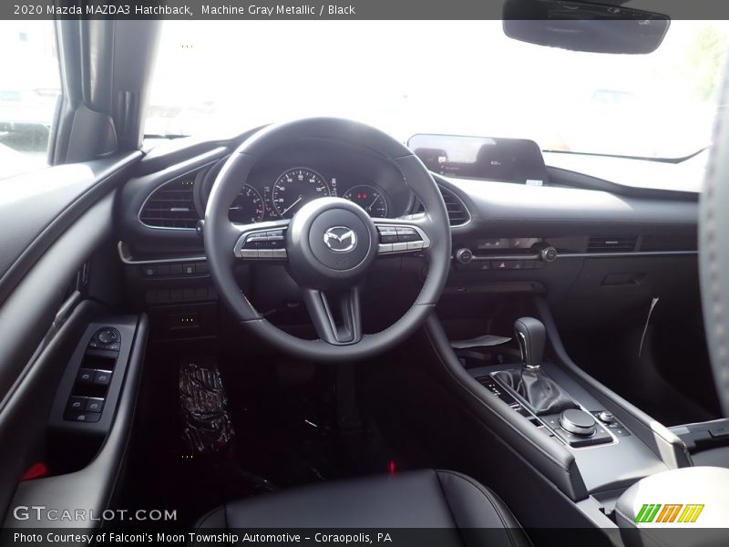 Machine Gray Metallic / Black 2020 Mazda MAZDA3 Hatchback
