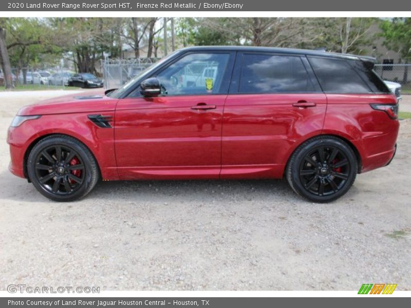 Firenze Red Metallic / Ebony/Ebony 2020 Land Rover Range Rover Sport HST