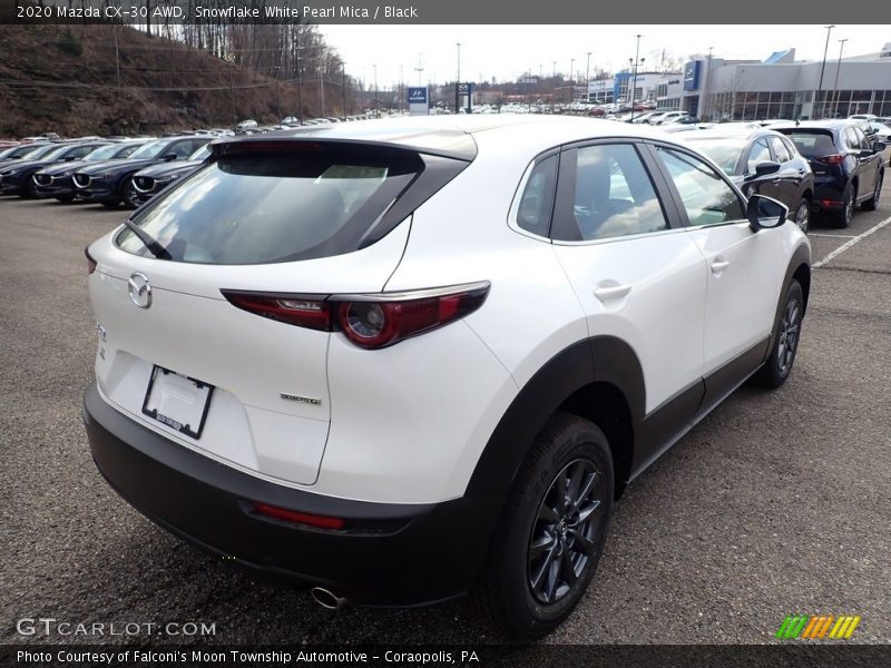 Snowflake White Pearl Mica / Black 2020 Mazda CX-30 AWD