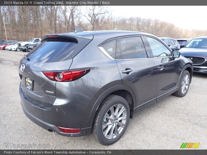 Machine Gray Metallic / Black 2020 Mazda CX-5 Grand Touring AWD