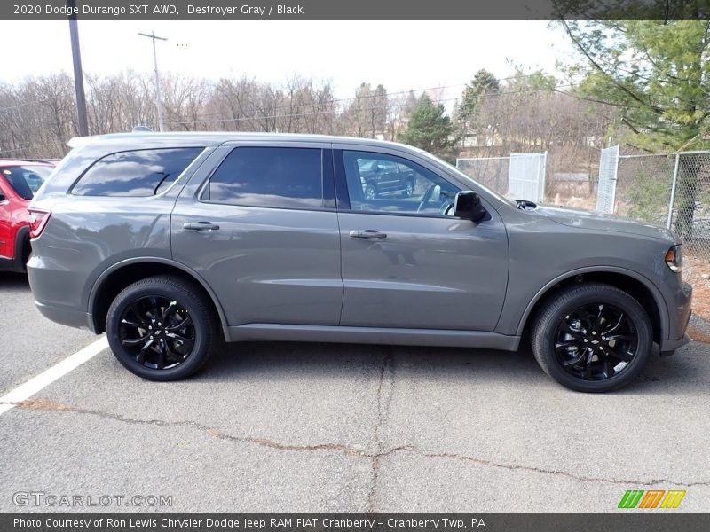Destroyer Gray / Black 2020 Dodge Durango SXT AWD