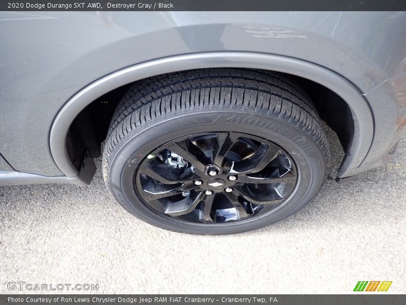 Destroyer Gray / Black 2020 Dodge Durango SXT AWD