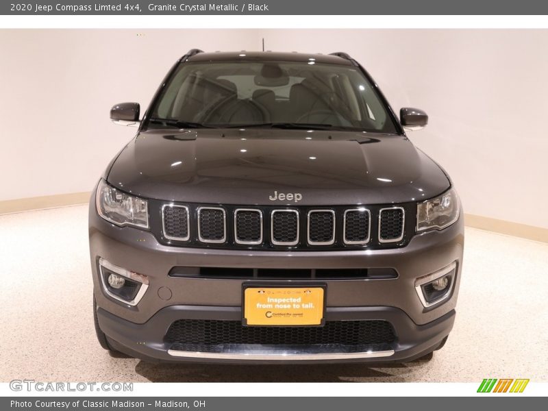 Granite Crystal Metallic / Black 2020 Jeep Compass Limted 4x4