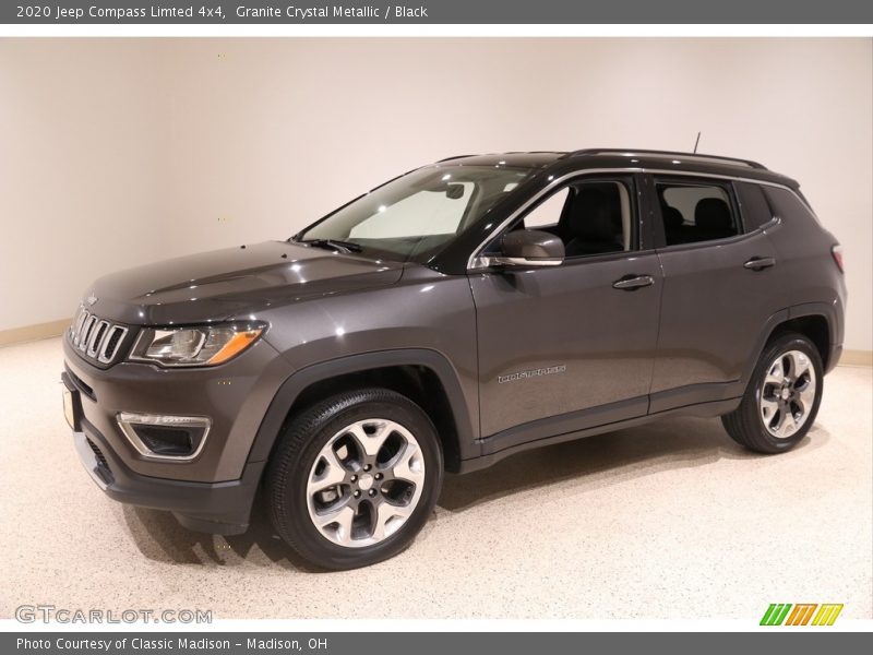 Granite Crystal Metallic / Black 2020 Jeep Compass Limted 4x4