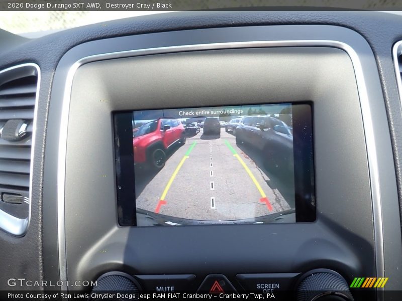 Destroyer Gray / Black 2020 Dodge Durango SXT AWD