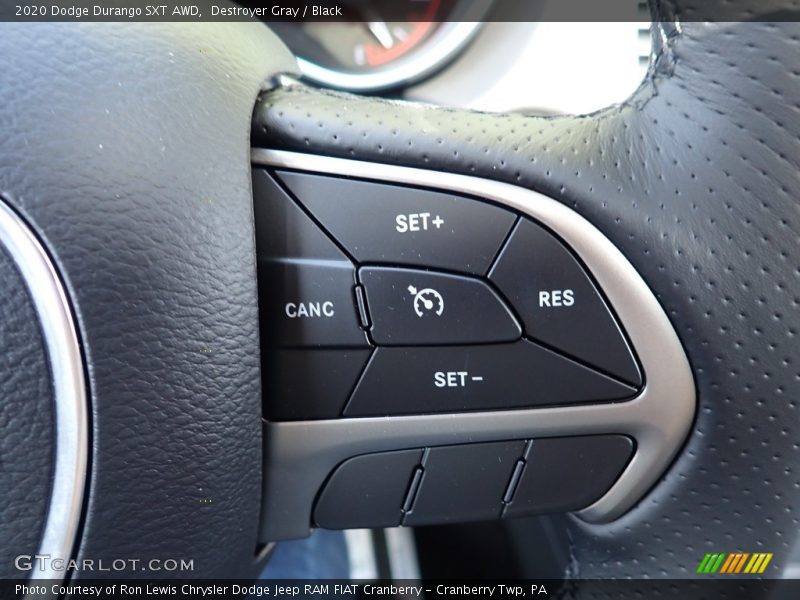 Destroyer Gray / Black 2020 Dodge Durango SXT AWD