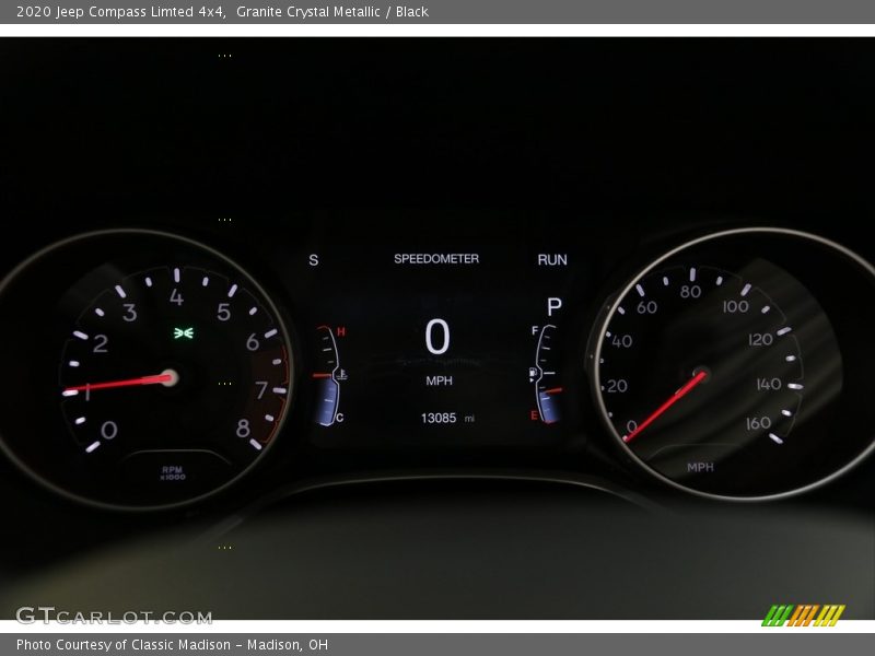 Granite Crystal Metallic / Black 2020 Jeep Compass Limted 4x4