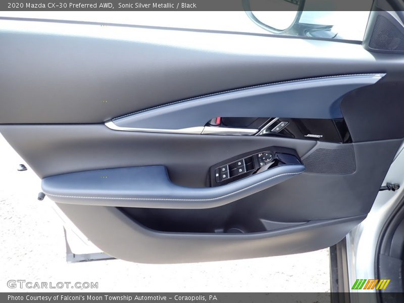 Sonic Silver Metallic / Black 2020 Mazda CX-30 Preferred AWD