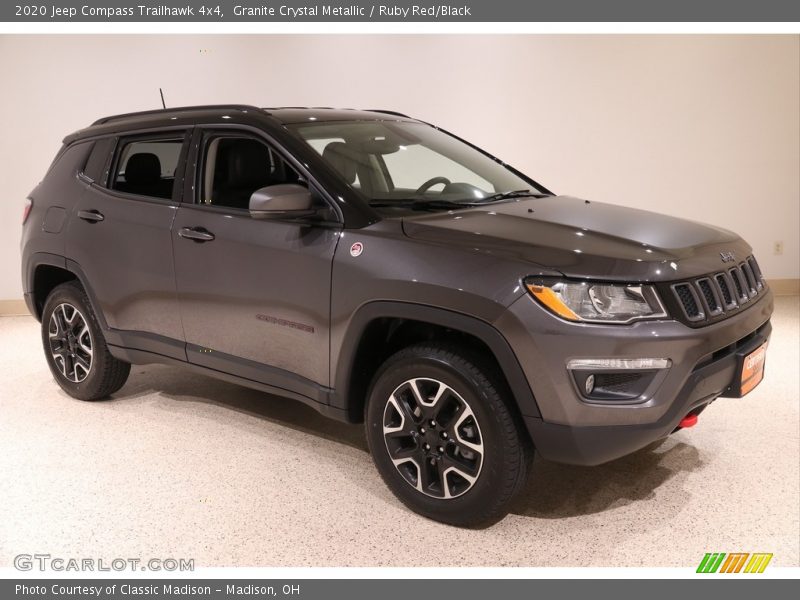 Granite Crystal Metallic / Ruby Red/Black 2020 Jeep Compass Trailhawk 4x4