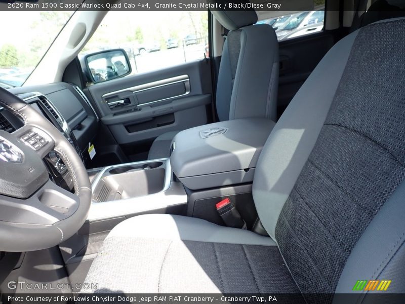 Granite Crystal Metallic / Black/Diesel Gray 2020 Ram 1500 Classic Warlock Quad Cab 4x4