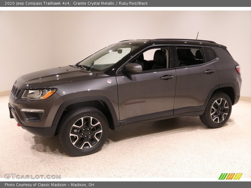 Granite Crystal Metallic / Ruby Red/Black 2020 Jeep Compass Trailhawk 4x4