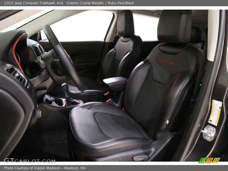 Granite Crystal Metallic / Ruby Red/Black 2020 Jeep Compass Trailhawk 4x4