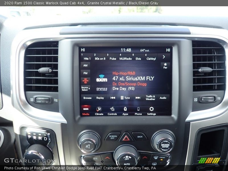 Granite Crystal Metallic / Black/Diesel Gray 2020 Ram 1500 Classic Warlock Quad Cab 4x4