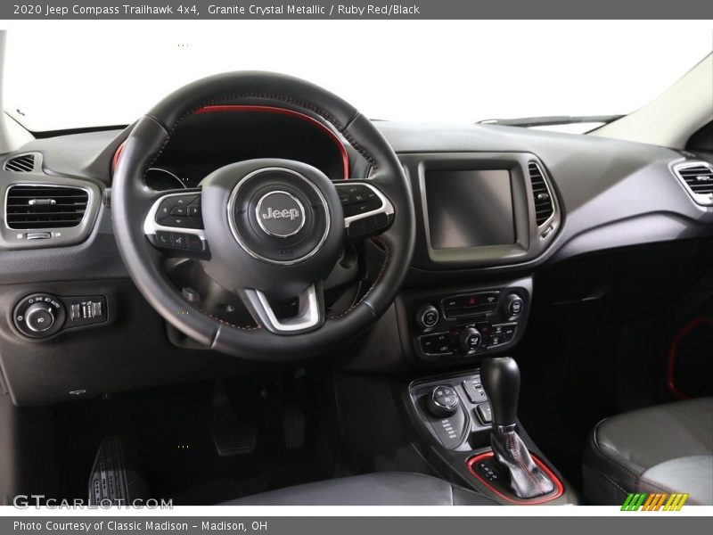 Granite Crystal Metallic / Ruby Red/Black 2020 Jeep Compass Trailhawk 4x4