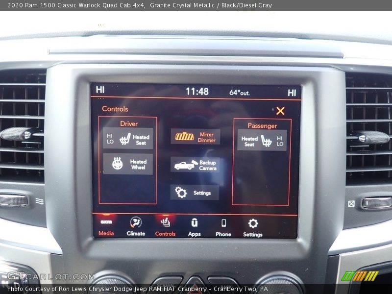 Granite Crystal Metallic / Black/Diesel Gray 2020 Ram 1500 Classic Warlock Quad Cab 4x4