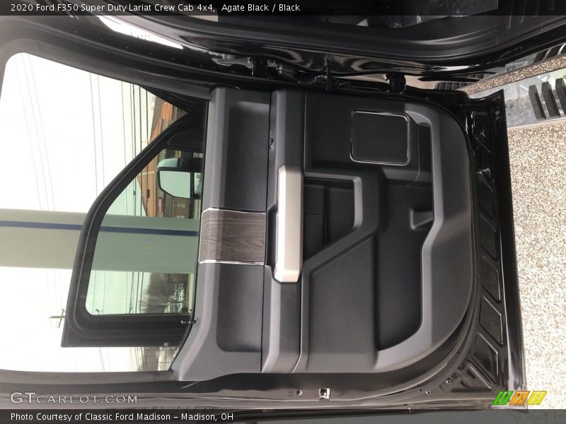 Agate Black / Black 2020 Ford F350 Super Duty Lariat Crew Cab 4x4