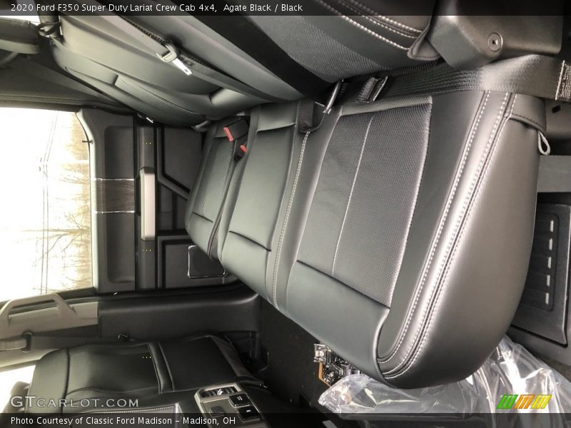 Agate Black / Black 2020 Ford F350 Super Duty Lariat Crew Cab 4x4