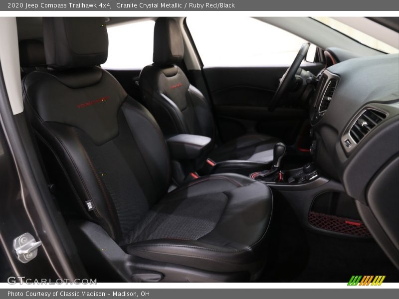 Granite Crystal Metallic / Ruby Red/Black 2020 Jeep Compass Trailhawk 4x4