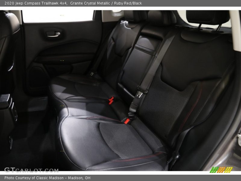 Granite Crystal Metallic / Ruby Red/Black 2020 Jeep Compass Trailhawk 4x4