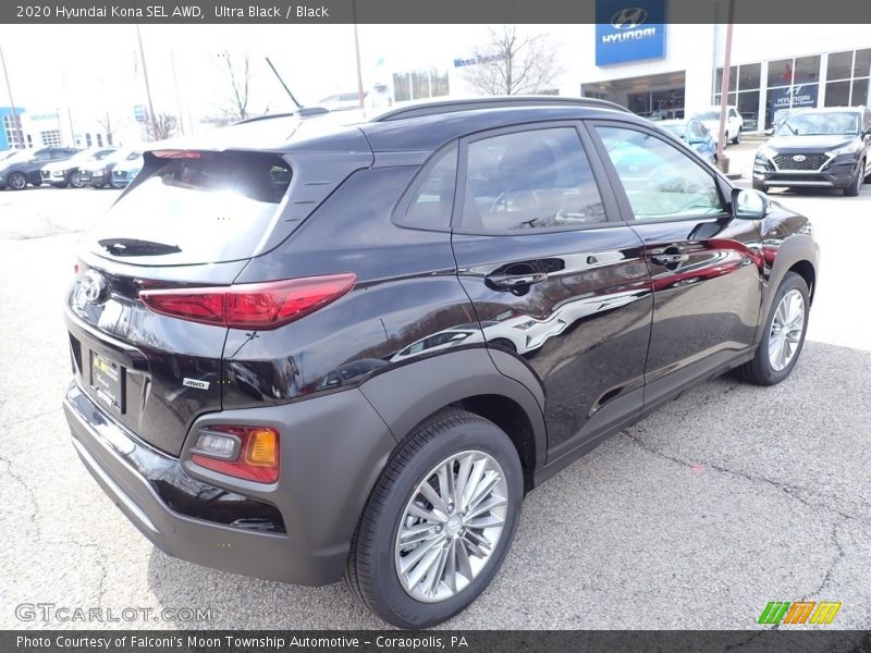 Ultra Black / Black 2020 Hyundai Kona SEL AWD