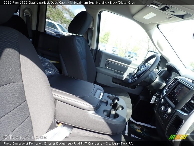 Maximum Steel Metallic / Black/Diesel Gray 2020 Ram 1500 Classic Warlock Quad Cab 4x4