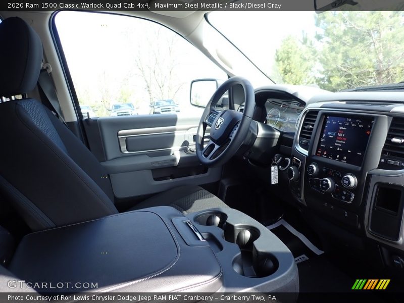 Maximum Steel Metallic / Black/Diesel Gray 2020 Ram 1500 Classic Warlock Quad Cab 4x4