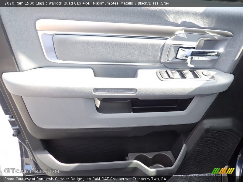 Maximum Steel Metallic / Black/Diesel Gray 2020 Ram 1500 Classic Warlock Quad Cab 4x4