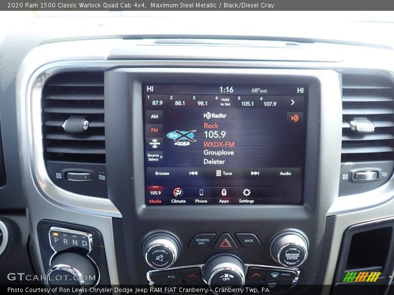 Maximum Steel Metallic / Black/Diesel Gray 2020 Ram 1500 Classic Warlock Quad Cab 4x4