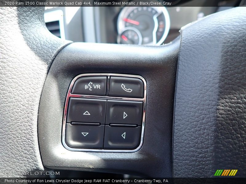 Maximum Steel Metallic / Black/Diesel Gray 2020 Ram 1500 Classic Warlock Quad Cab 4x4