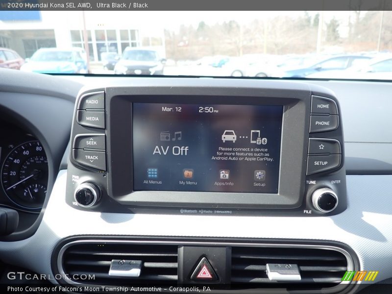 Ultra Black / Black 2020 Hyundai Kona SEL AWD