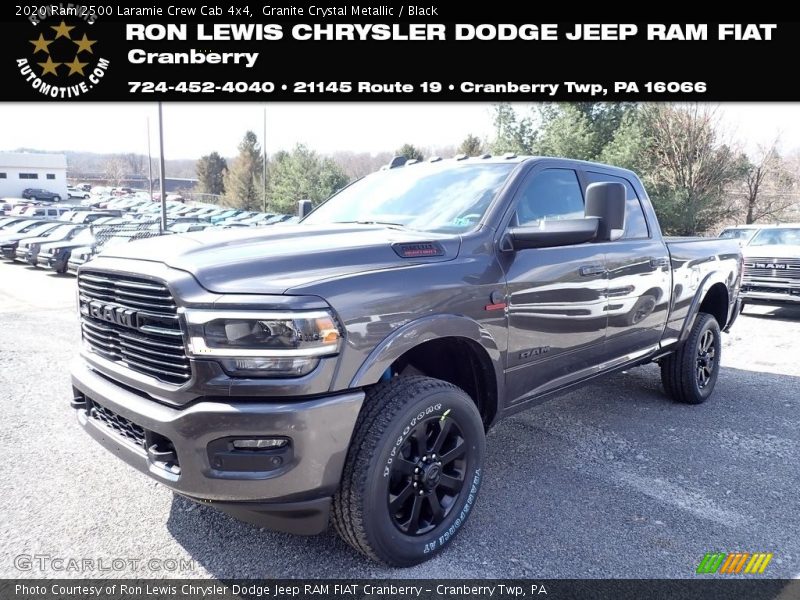 Granite Crystal Metallic / Black 2020 Ram 2500 Laramie Crew Cab 4x4