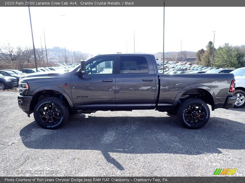 Granite Crystal Metallic / Black 2020 Ram 2500 Laramie Crew Cab 4x4