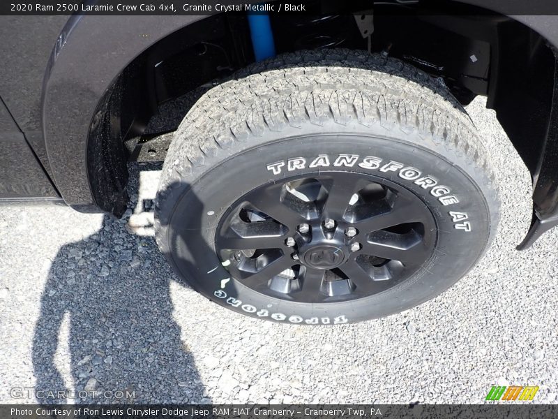 Granite Crystal Metallic / Black 2020 Ram 2500 Laramie Crew Cab 4x4