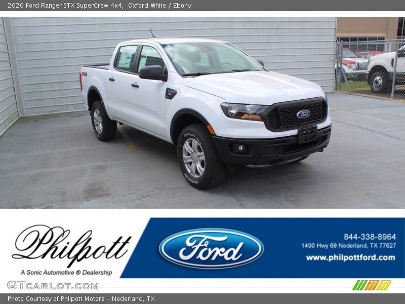 Oxford White / Ebony 2020 Ford Ranger STX SuperCrew 4x4