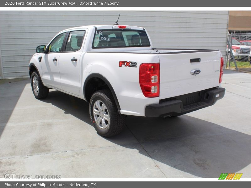 Oxford White / Ebony 2020 Ford Ranger STX SuperCrew 4x4