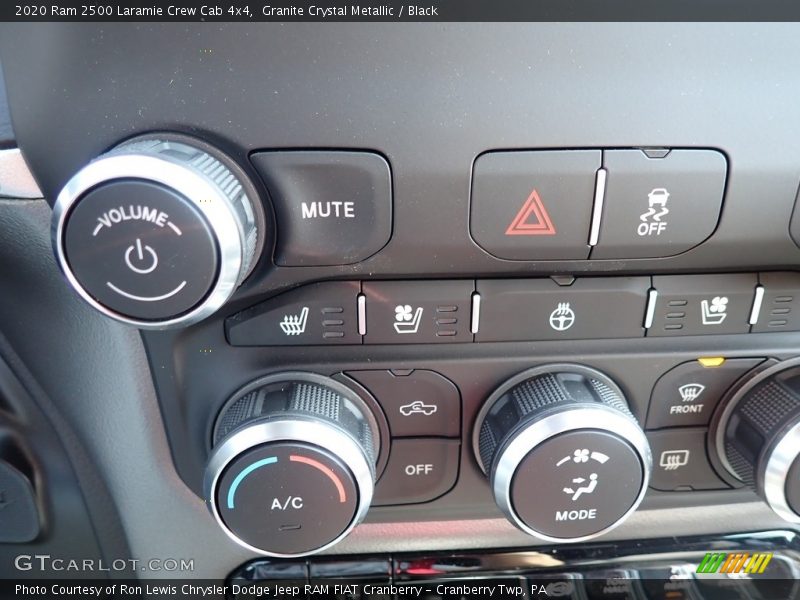 Granite Crystal Metallic / Black 2020 Ram 2500 Laramie Crew Cab 4x4